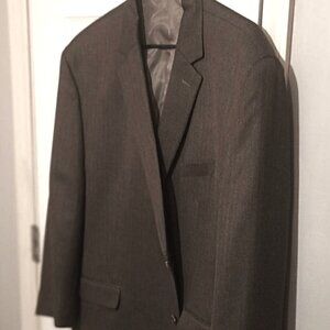 Izod Men Sandy Brown Blazer Only   52R